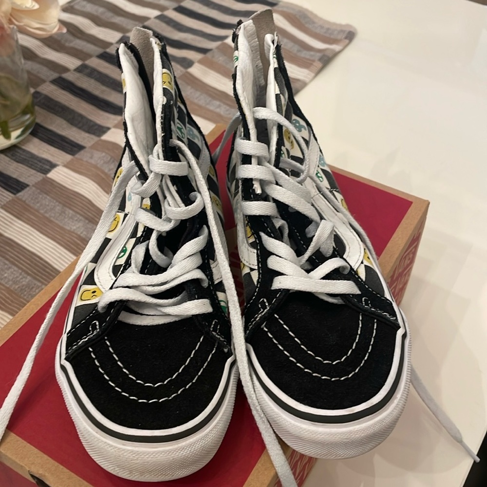 High top kids Vans